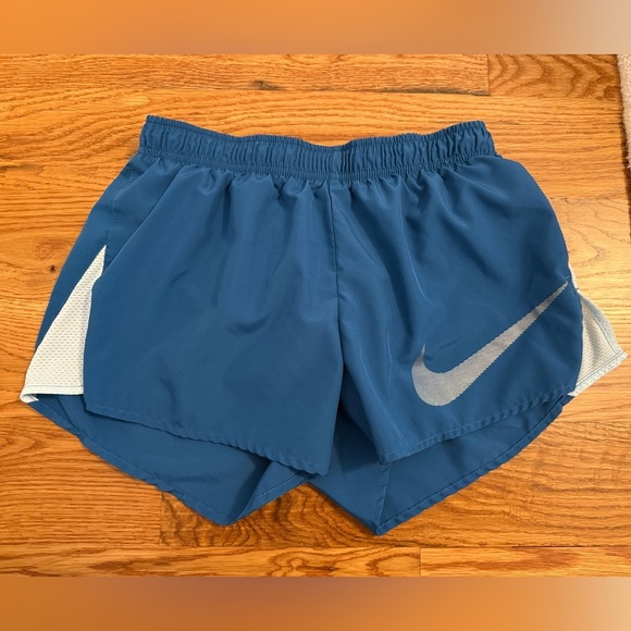 Nike Dri Fit City Core Lined Running Shorts Blue size Small - Picture 1 of 12